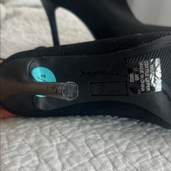 GUESS Black Heeled Ankle Booties  Nrw - Picture 2 of 3